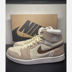 Men's Size 9 Nike Air Jordan 1 High CMFT 2 Coffee Brown + Box